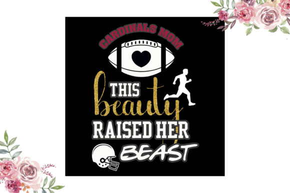 Cardinals Mom Svg for Crafts and Graphics
