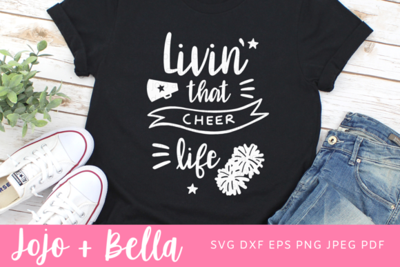 Cheer SVG for Crafts and Graphics