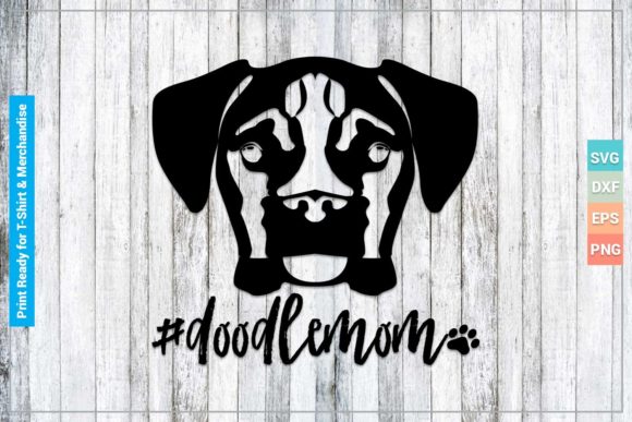 DOODLE MOM SVG Cricut Files for Crafts and Graphics