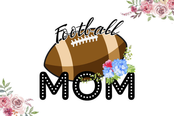 Football Mom Svg Graphic for Crafts