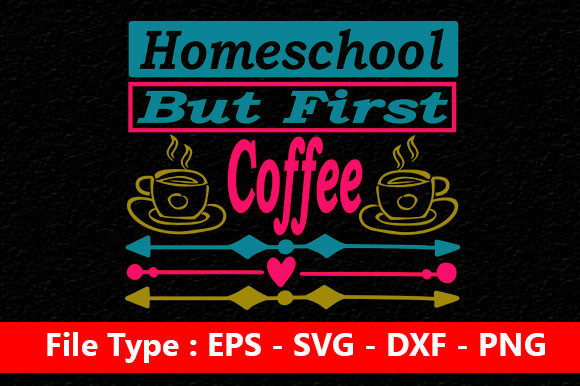 Homeschool Mom Svg Design for Local Business Graphics