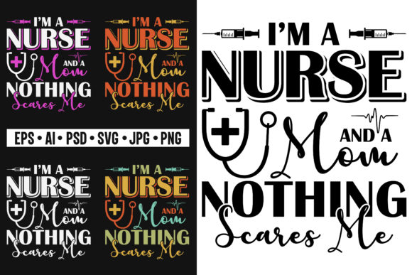 I m a Nurse and a Mom T-Shirts Mom SVG - A Crafts Graphics Review