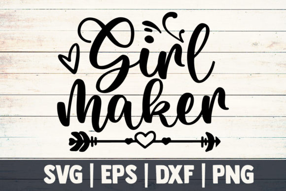 Mom Svg, Girl Maker: A Graphic Design Asset for Crafts and Creative Projects