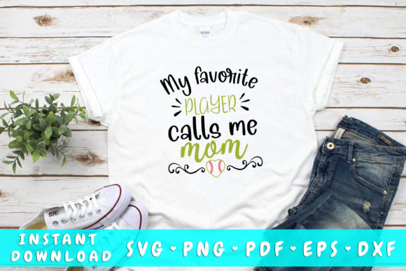 My Favorite Softball Player Calls Me Mom Embroidery Review
